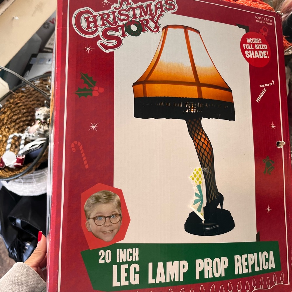 Christmas Story Leg Lamp Prop Replica